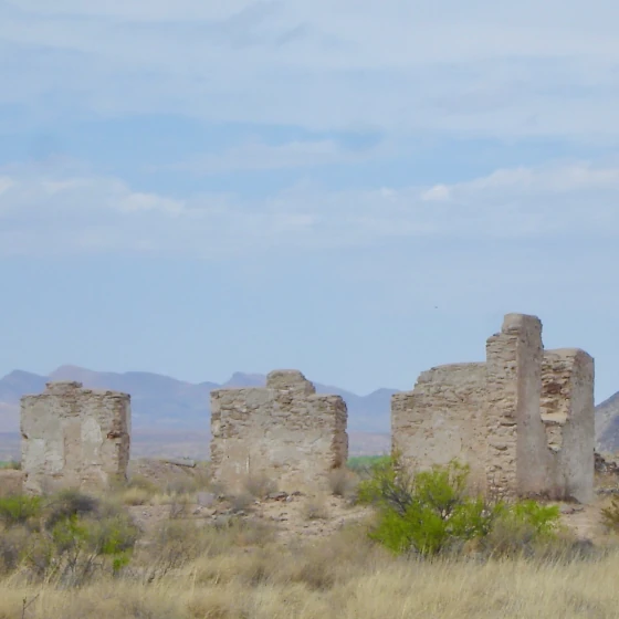 ● Fort-Craig-Officers-quarters_PC-Bud-Russo - The remains of Fort Craig in New Mexico. Photo by Bud Russo